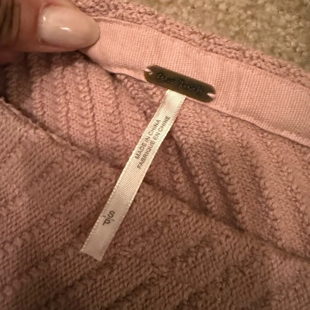 Free People blush Women's Pink Sweater - Picture 5 of 5